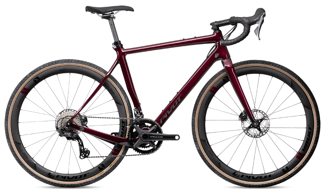 Vault V5 Firebrick Red Pivot Cycles Australia