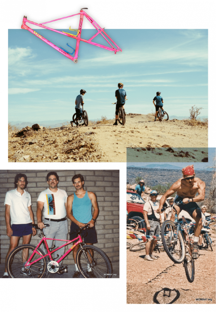 1980s History Pivot Cycles About Page Collages