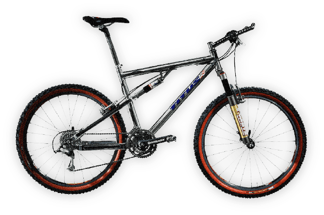 Titus First Full Suspension Mountain Bike